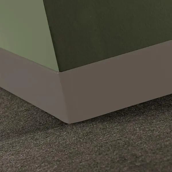 Tarkett - Duracove Thermoplastic Rubber 1/8" (Type TP) - DC 283 0.125 X 4 1/8 TOE Duracove 1/8" #283 Toast - Wall Base 4' (Pack of 30)