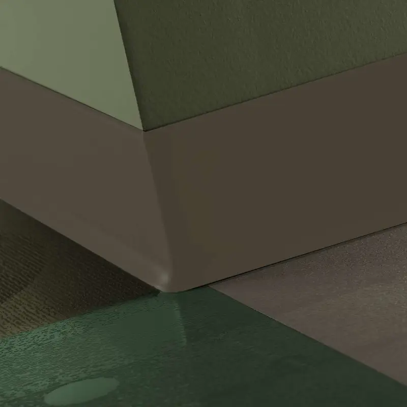 Tarkett - Duracove Thermoplastic Rubber 1/8" (Type TP) - DC 66 4 X 4 1/8 TOE Duracove 4" #66 Either Ore - Wall Base 4' (Pack of 30)