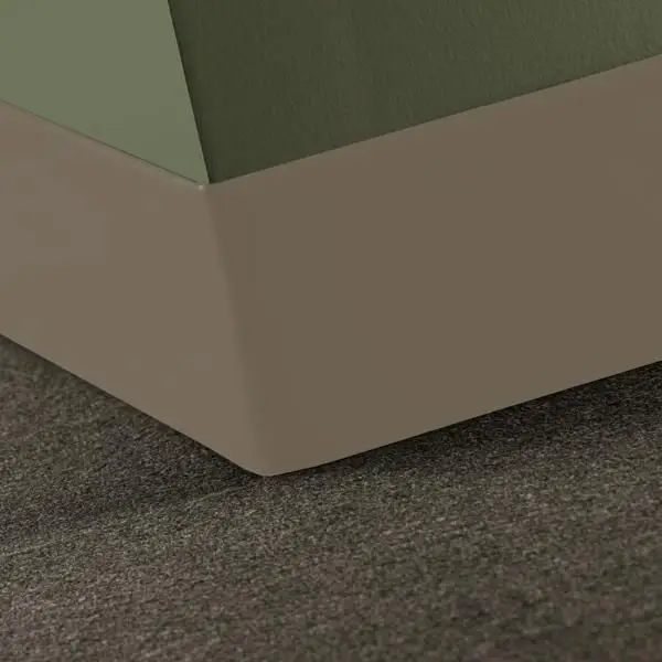 Tarkett - Duracove Thermoplastic Rubber 1/8" (Type TP) - DC 150 4.5 X 120 1/8 TOE Duracove 4-1/2" #150 Wetlands - Wall Base 120'