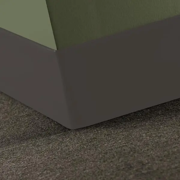 Tarkett - Duracove Thermoplastic Rubber 1/8" (Type TP) - DC 167 4.5 X 120 1/8 TOE Duracove 4-1/2" #167 Fudge - Wall Base 120'