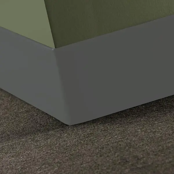 Tarkett - Duracove Thermoplastic Rubber 1/8" (Type TP) - DC 20 4.5 X 120 1/8 TOE Duracove 4-1/2" #20 Charcoal - Wall Base 120'