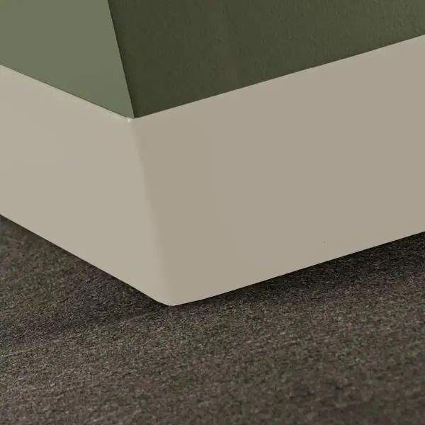 Tarkett - Duracove Thermoplastic Rubber 1/8" (Type TP) - DC 22 4.5 X 120 1/8 TOE Duracove 4-1/2" #22 Pearl - Wall Base 120'