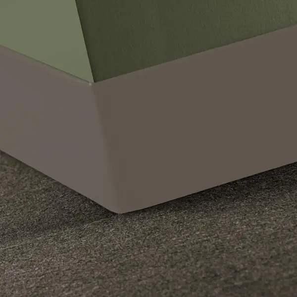 Tarkett - Duracove Thermoplastic Rubber 1/8" (Type TP) - DC 283 4.5 X 120 1/8 TOE Duracove 4-1/2" #283 Toast - Wall Base 120'