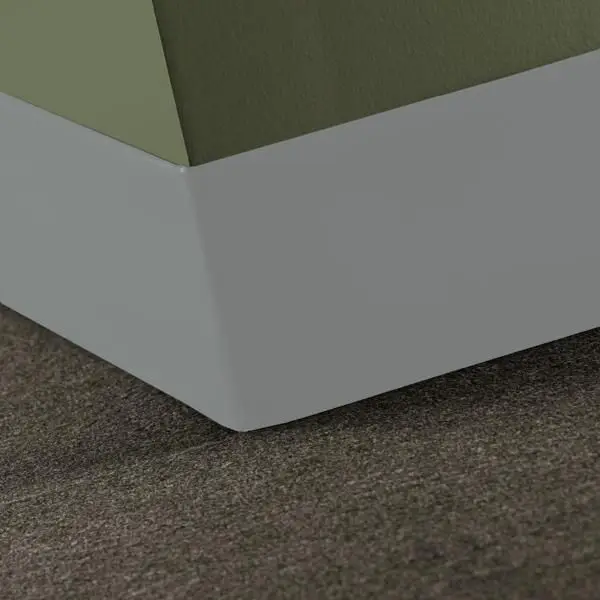 Tarkett - Duracove Thermoplastic Rubber 1/8" (Type TP) - DC 38 4.5 X 120 1/8 TOE Duracove 4-1/2" #38 Pewter - Wall Base 120'