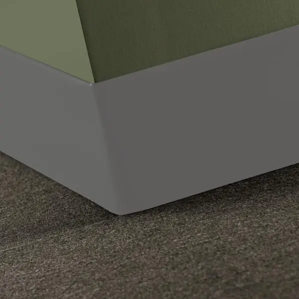 Tarkett - Duracove Thermoplastic Rubber 1/8" (Type TP) - DC 48 4.5 X 120 1/8 TOE Duracove 4-1/2" #48 Grey - Wall Base 120'