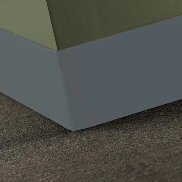 Tarkett - Duracove Thermoplastic Rubber 1/8" (Type TP) - DC 71 4.5 X 120 1/8 TOE Duracove 4-1/2" #71 Storm Cloud - Wall Base 120'