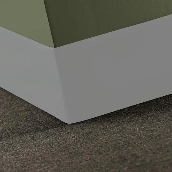 Tarkett - Duracove Thermoplastic Rubber 1/8" (Type TP) - DC TA5 4.5 X 120 1/8 TOE Duracove 4-1/2" #TA5 Colonial Grey - Wall Base 120'