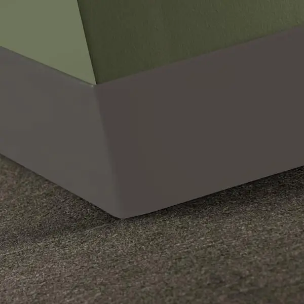 Tarkett - Duracove Thermoplastic Rubber 1/8" (Type TP) - DC TB1 4.5 X 120 1/8 TOE Duracove 4-1/2" #TB1 Peppercorn - Wall Base 120'