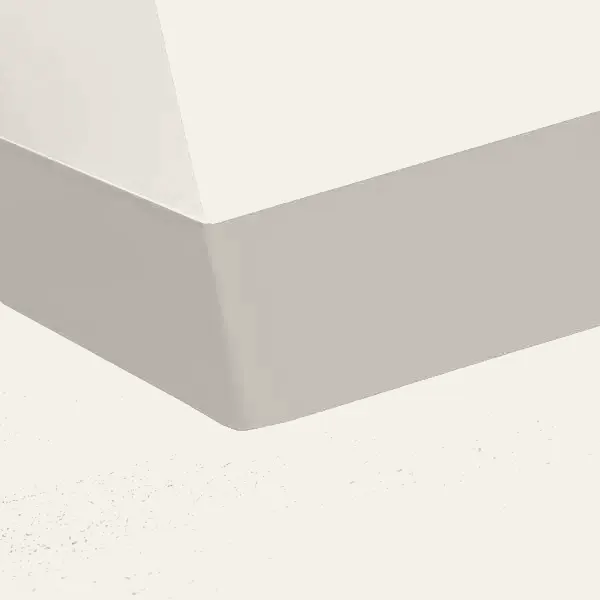 Tarkett - Duracove Thermoplastic Rubber 1/8" (Type TP) - DC VL2 4.5 X 120 1/8 TOE Duracove 4-1/2" #VL2 Whispering Mist - Wall Base 120'