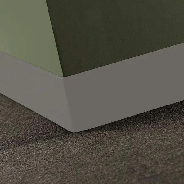 Tarkett - Duracove Thermoplastic Rubber 1/8" (Type TP) - DCT VN2 2.5 X 120 1/8 Toeless Duracove 2-1/2" #VN2 Stone Cottage - Wall Base 120'