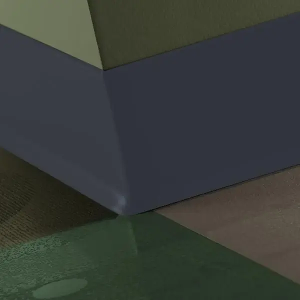 Tarkett - Duracove Thermoplastic Rubber 1/8" (Type TP) - DCT TA9 4 X 100 1/8 Toeless Duracove 4" #TA9 Indigo - Wall Base 100'