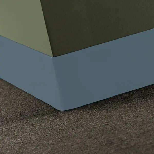 Tarkett - Duracove Thermoplastic Rubber 1/8" (Type TP) - DCT 58 4.5 X 120 1/8 Toeless Duracove 4-1/2" #58 Windsor Blue - Wall Base 120'