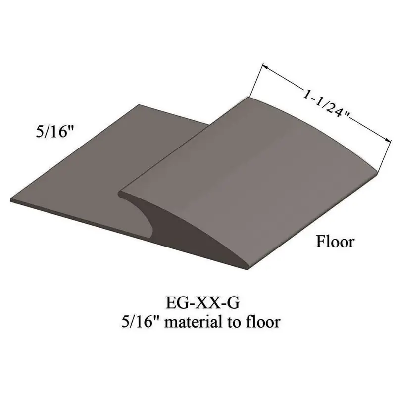 Tarkett - Edge Guard - EG 283 G for 5/16" Material to Floor #283 Toast 12'