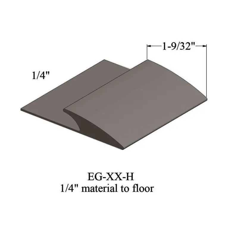 Tarkett - Edge Guard - EG 283 H for 1/4" Material to Floor #283 Toast 12'