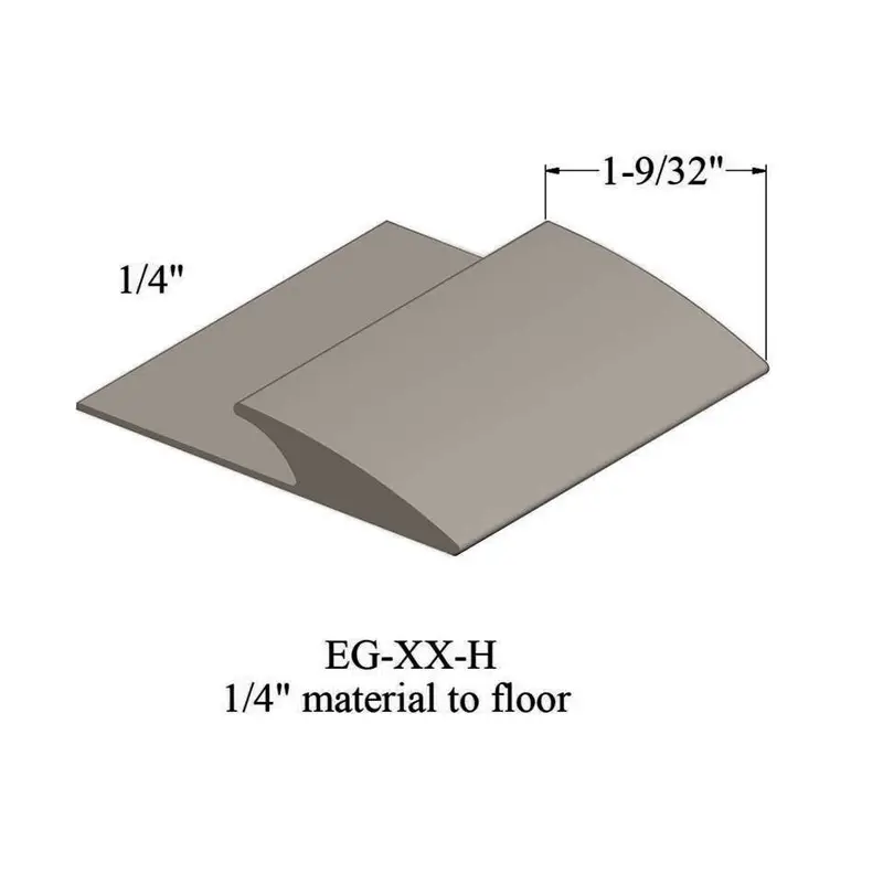 Tarkett - Edge Guard - EG 31 H for 1/4" Material to Floor #31 Zephyr 12'