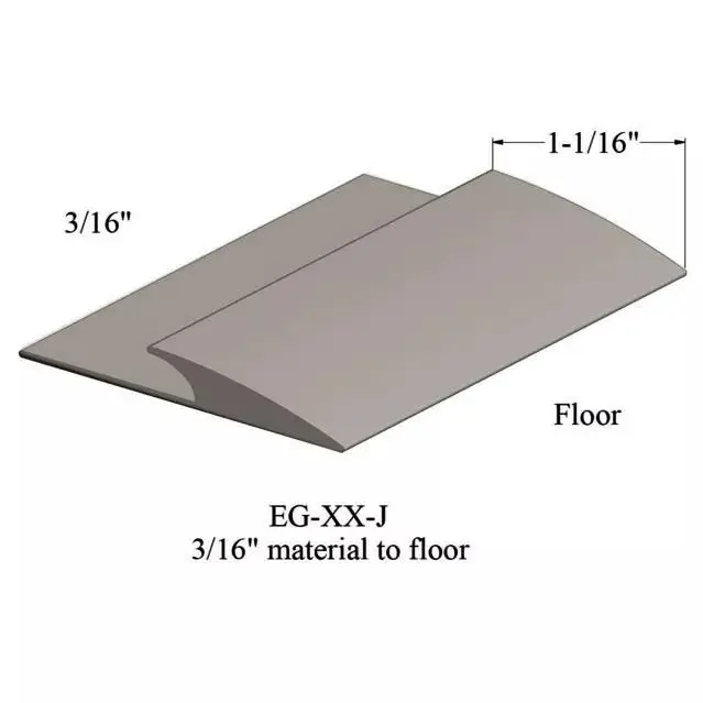 Tarkett - Edge Guard - EG 31 J for 3/16" Material to Floor #31 Zephyr 12'