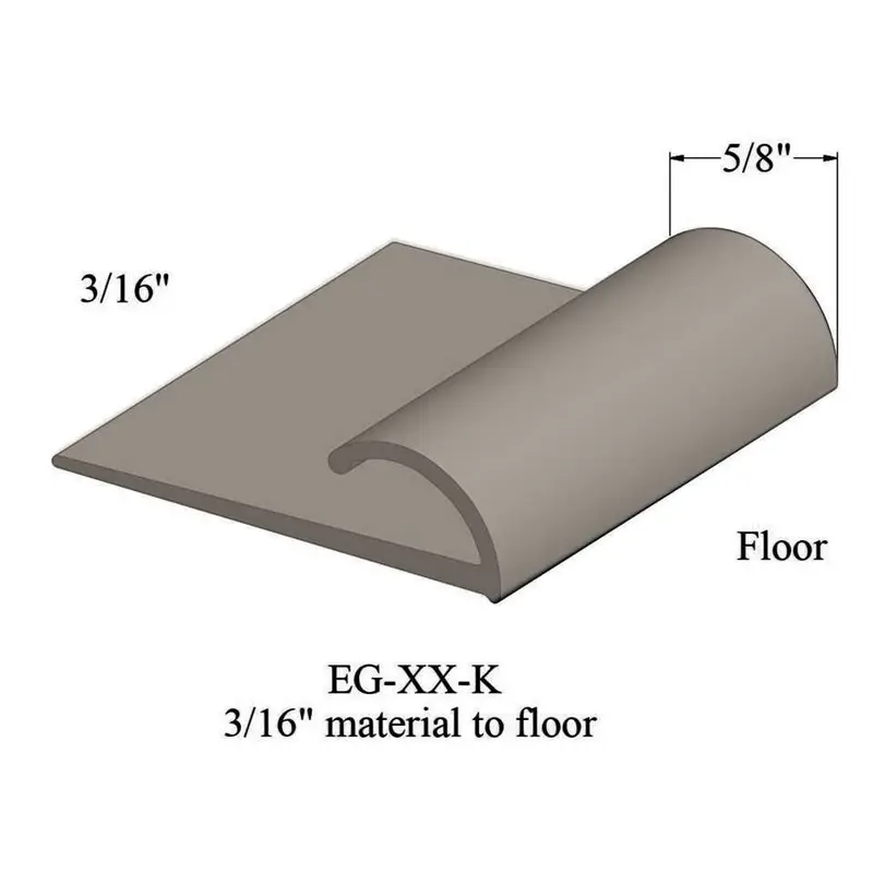 Tarkett - Edge Guard - EG 31 K for 3/16" Material to Floor #31 Zephyr 12'