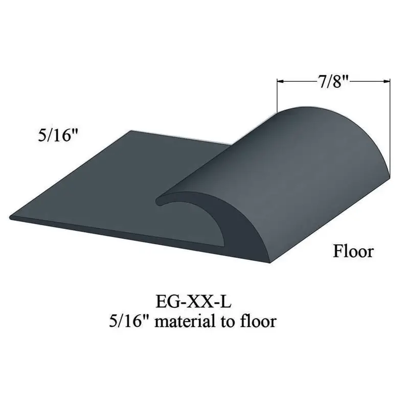 Tarkett - Edge Guard - EG 18 L for 5/16" Material to Floor #18 Navy Blue 12'