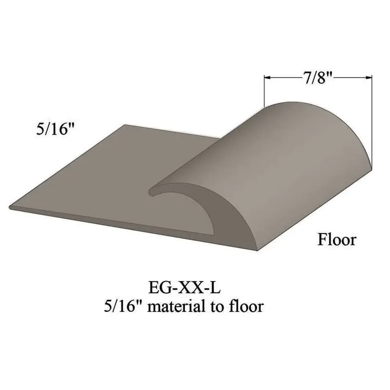 Tarkett - Edge Guard - EG 31 L for 5/16" Material to Floor #31 Zephyr 12'