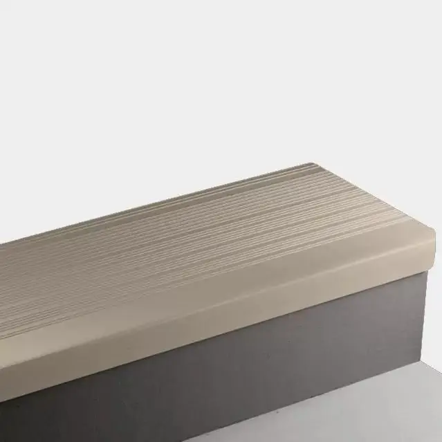Tarkett - Vinyl Stair Treads - HD 31 SQ Heavy Duty Square Nose #31 Zephyr with No Insert 36"