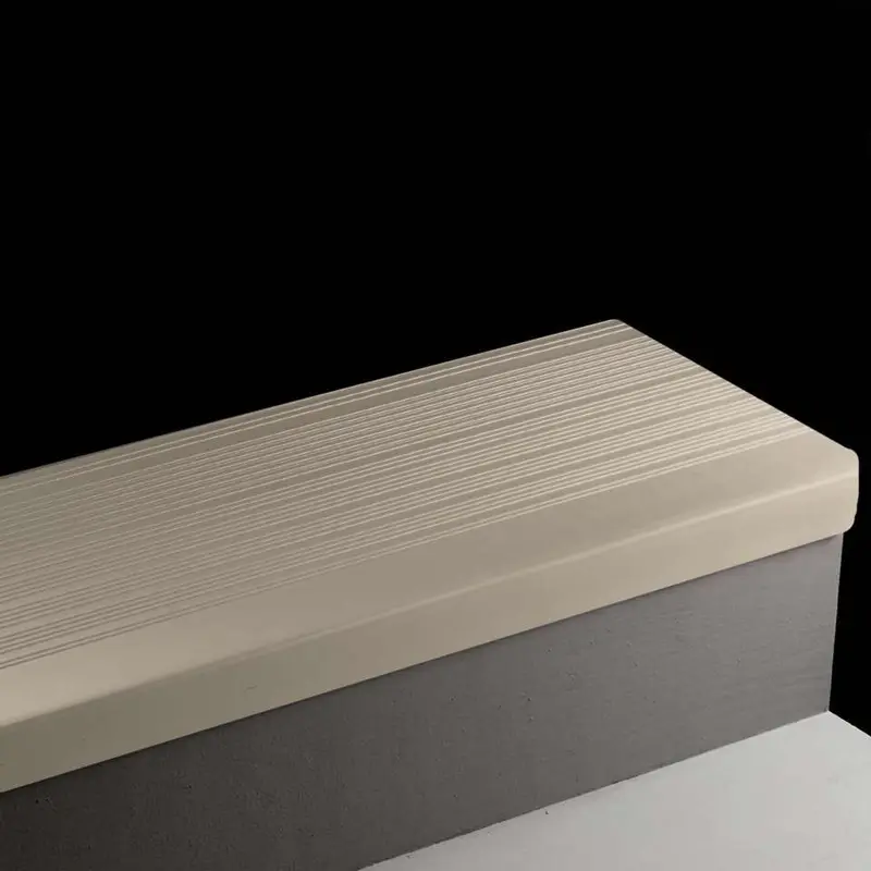 Tarkett - Vinyl Stair Treads - HD 31 SQ Heavy Duty Square Nose #31 Zephyr with No Insert 72"