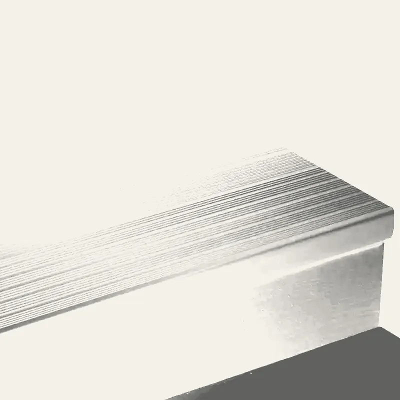 Tarkett - Vinyl Stair Treads - HT 20 SQ Safe-T-Rib Square Nose #20 Charcoal with No Insert 144" (Pack of 5)