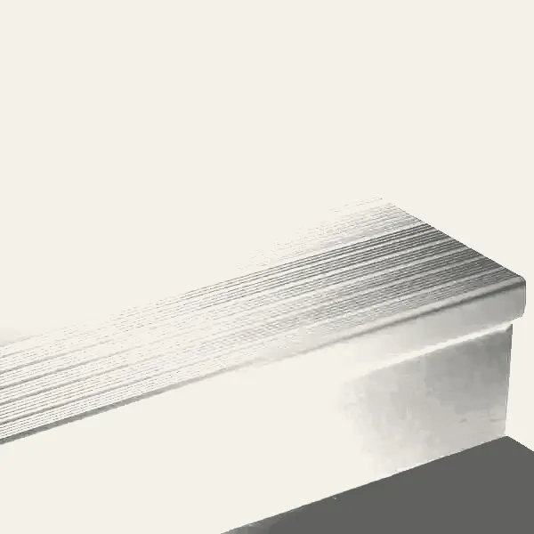 Tarkett - Vinyl Stair Treads - HT 20 RD Safe-T-Rib Round Nose #20 Charcoal with No Insert 42"