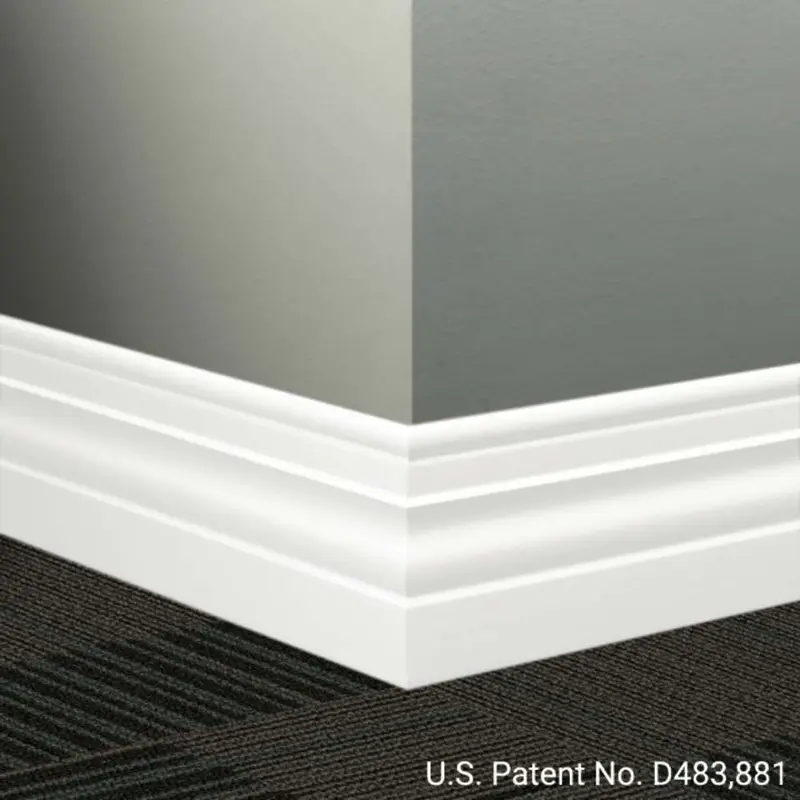 Tarkett - Millwork Wall Finishing System - MW 00 A Diplomat 4-1/2" #00 Unfinished - Wall Base 8' (Pack of 6)