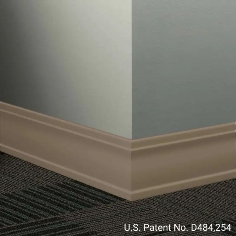 Tarkett - Millwork Wall Finishing System - MW 101 D Outline 3-1/2" #101 Seaweed - Wall Base 8' (Pack of 10)