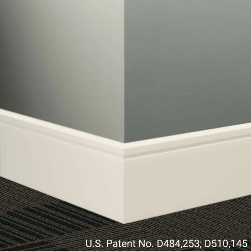 Tarkett - Millwork Wall Finishing System - MW 68 F Reveal 4-1/4" #68 White Sand - Wall Base 8' (Pack of 1)