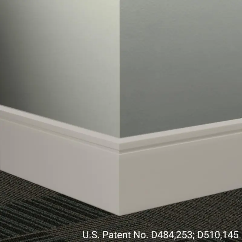Tarkett - Millwork Wall Finishing System - MW VL2 F Reveal 4-1/4" #VL2 Whispering Mist - Wall Base 8' (Pack of 8)