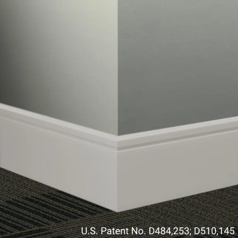 Tarkett - Millwork Wall Finishing System - MW VK7 F Reveal 4-1/4" #VK7 Mt Rainier - Wall Base 8' (Pack of 8)