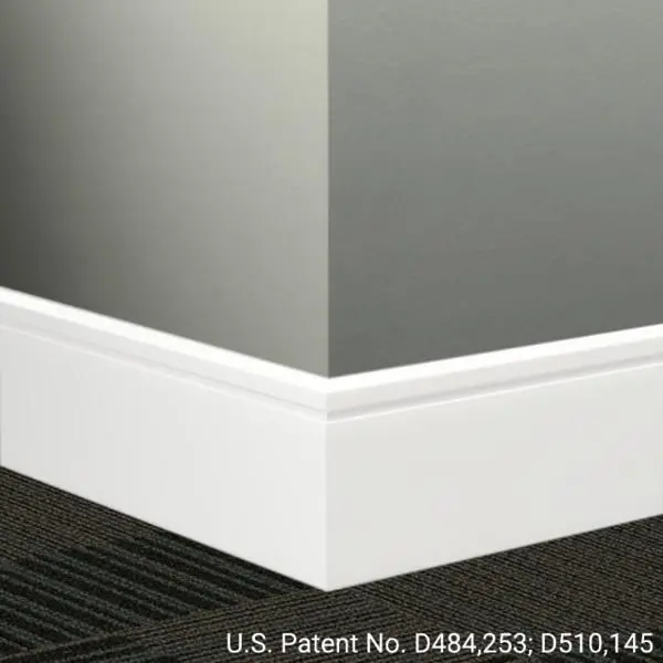 Tarkett - Millwork Wall Finishing System - MW 00 F6 Reveal 6" #00 Unfinished - Wall Base 8' (Pack of 8)