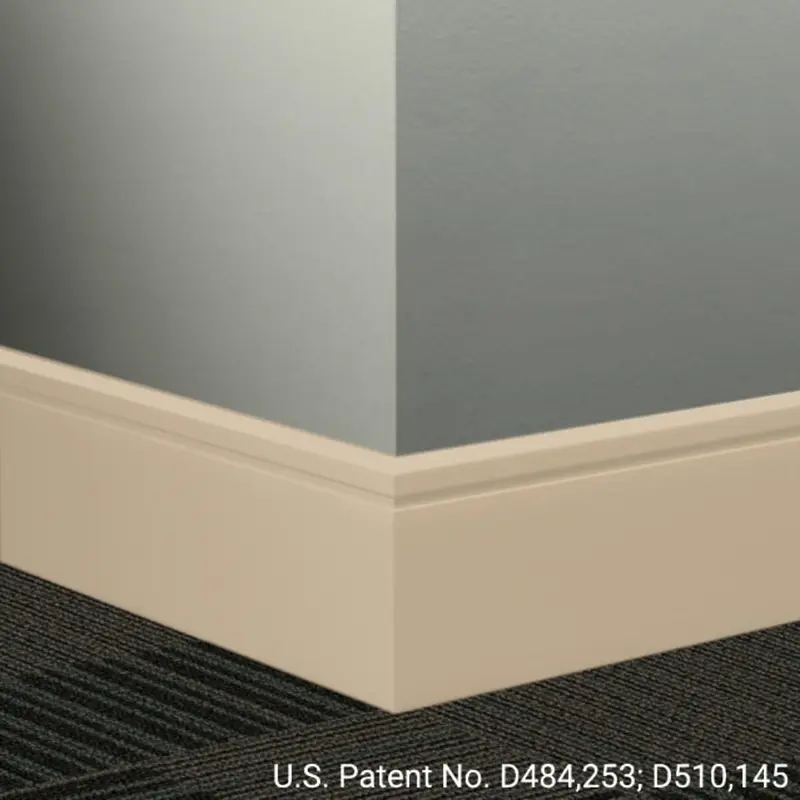 Tarkett - Millwork Wall Finishing System - MW 129 F8 Reveal 8" #129 Silk - Wall Base 8' (Pack of 4)