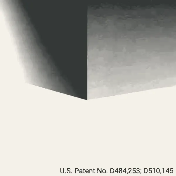 Tarkett - Millwork Wall Finishing System - MW 82 F8 Reveal 8" #82 Black Pearl - Wall Base 8' (Pack of 4)