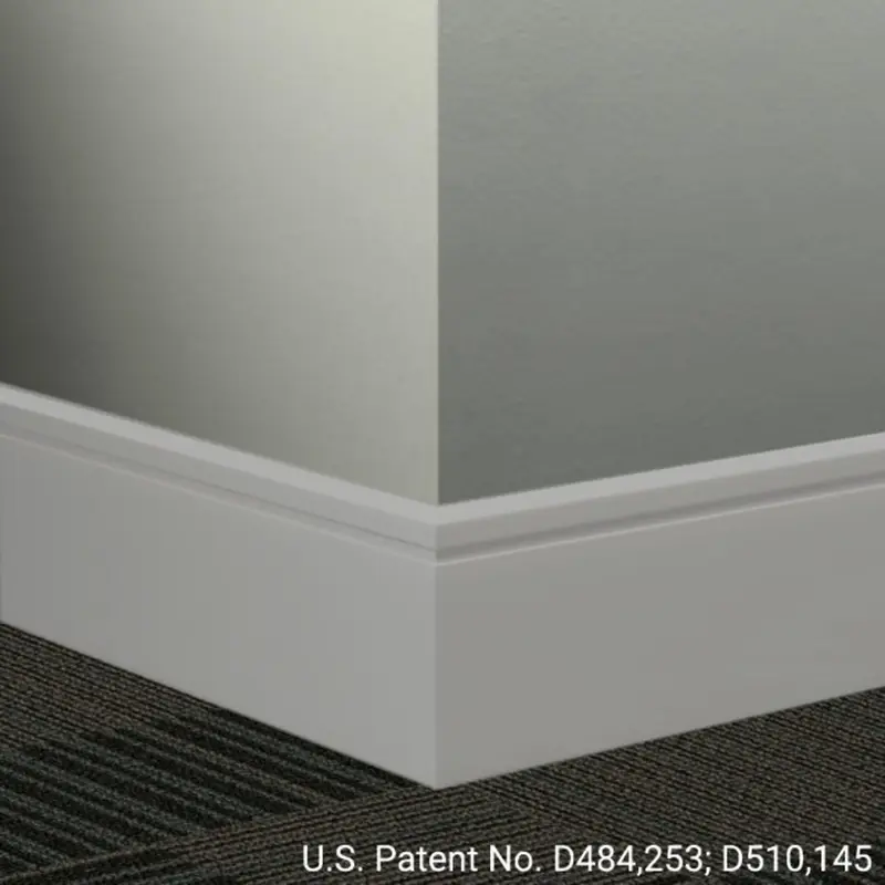 Tarkett - Millwork Wall Finishing System - MW TA5 F8 Reveal 8" #TA5 Colonial Grey - Wall Base 8' (Pack of 4)