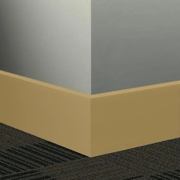Tarkett - Millwork Wall Finishing System - MW 67 H Mandalay 4-1/2" #67 Old Gold - Wall Base 8' (Pack of 5)