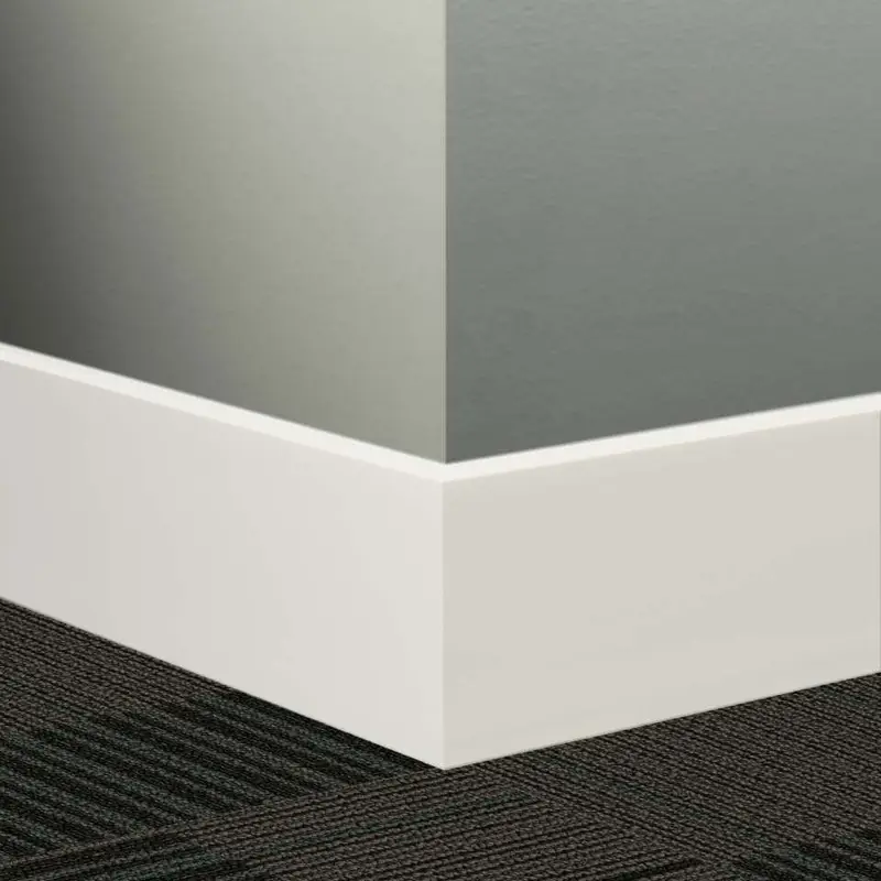 Tarkett - Millwork Wall Finishing System - MW 08 H25 Mandalay 2-1/2" #08 Icicle - Wall Base 8' (Pack of 5)