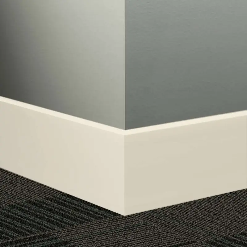 Tarkett - Millwork Wall Finishing System - MW 01 H3 Mandalay 3" #01 Snow White - Wall Base 8' (Pack of 7)