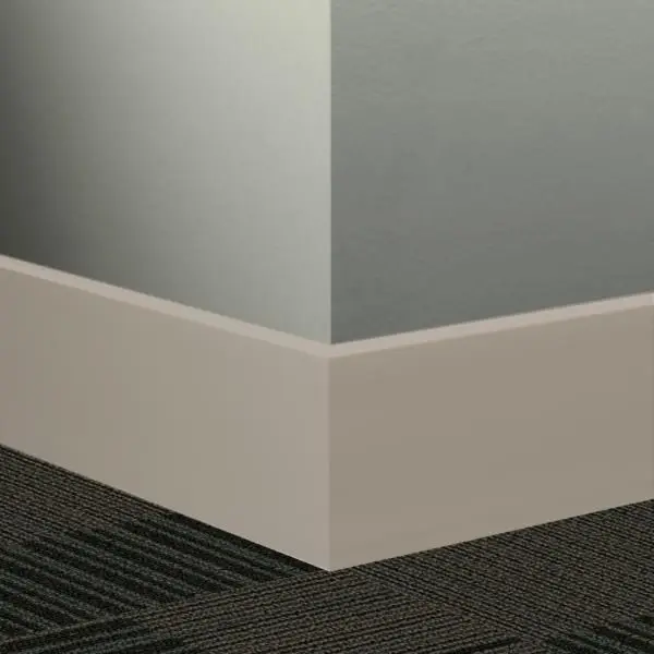 Tarkett - Millwork Wall Finishing System - MW 121 H3 Mandalay 3" #121 Cement - Wall Base 8' (Pack of 7)