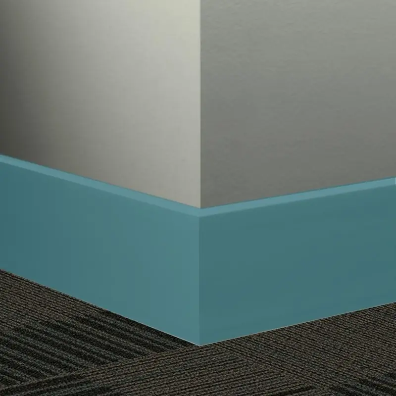 Tarkett - Millwork Wall Finishing System - MW VM5 H3 Mandalay 3" #VM5 Dream Teal - Wall Base 8' (Pack of 7)