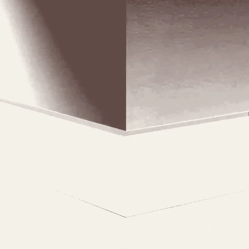 Tarkett - Millwork Wall Finishing System - MW 132 H6 Mandalay 6" #132 Espresso - Wall Base 8' (Pack of 4)