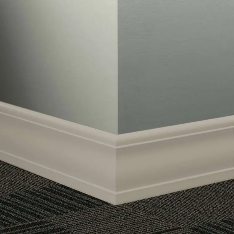 Tarkett - Millwork Wall Finishing System - MW 121 J Silhouette 4" #121 Cement - Wall Base 8' (Pack of 6)