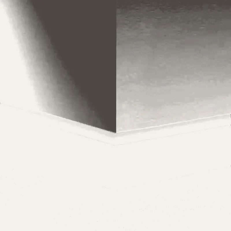 Tarkett - Millwork Wall Finishing System - MW 167 J Silhouette 4" #167 Fudge - Wall Base 8' (Pack of 6)