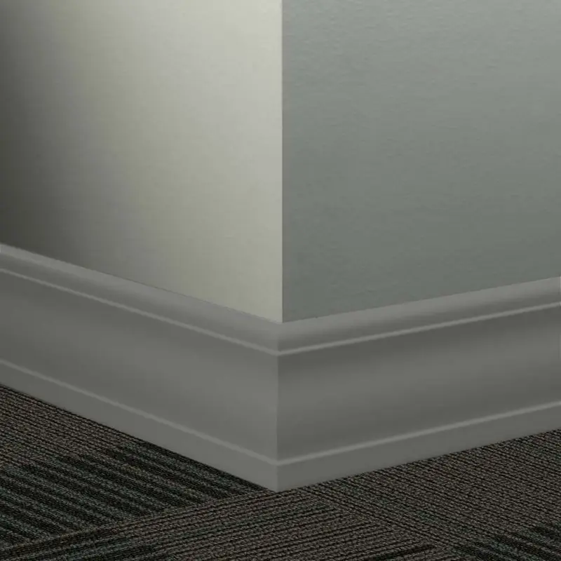 Tarkett - Millwork Wall Finishing System - MW 20 J Silhouette 4" #20 Charcoal - Wall Base 8' (Pack of 6)
