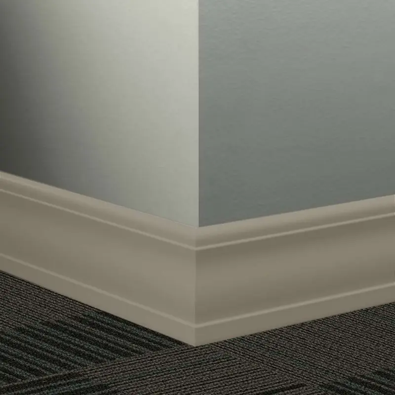 Tarkett - Millwork Wall Finishing System - MW 281 J Silhouette 4" #281 Grizzly - Wall Base 8' (Pack of 6)