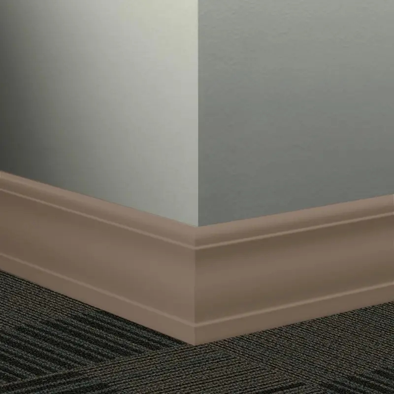Tarkett - Millwork Wall Finishing System - MW TA2 J Silhouette 4" #TA2 Saddlebrook - Wall Base 8' (Pack of 6)