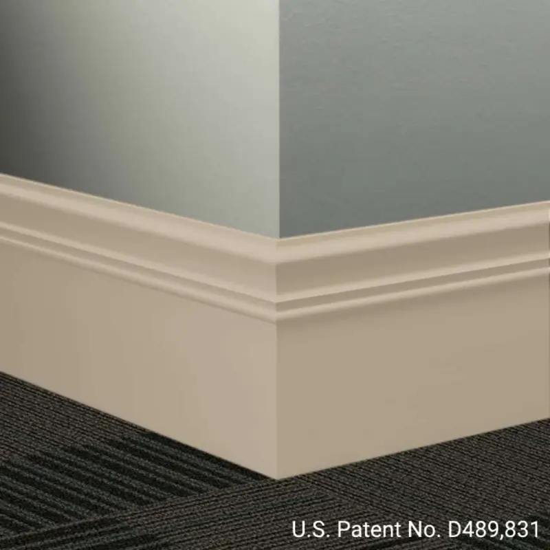 Tarkett - Millwork Wall Finishing System - MW 09 M Monarch 6" #09 Clay - Wall Base 8' (Pack of 6)