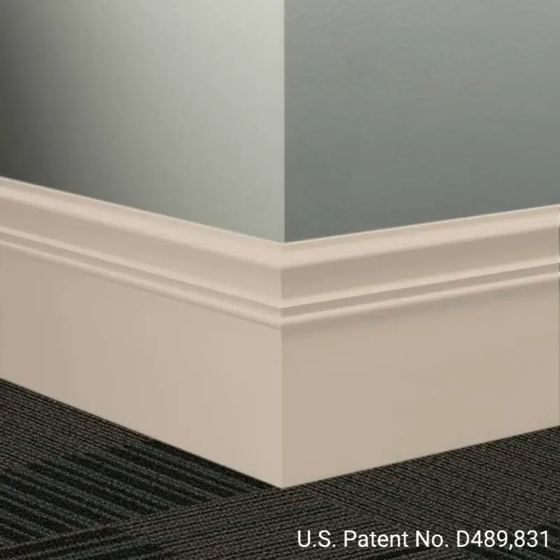Tarkett - Millwork Wall Finishing System - MW 11 M Monarch 6" #11 Canvas - Wall Base 8' (Pack of 6)