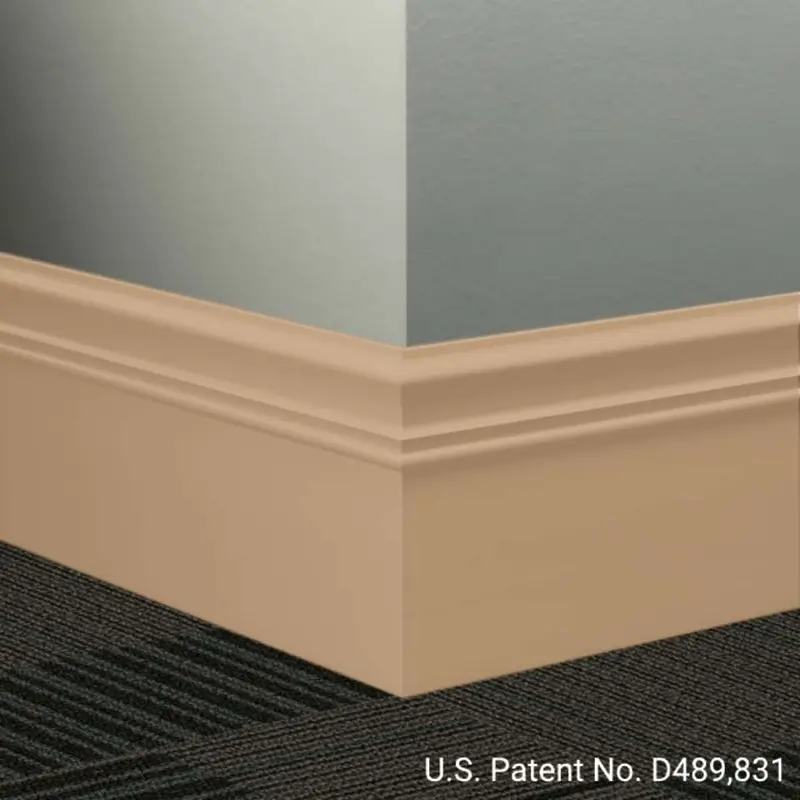 Tarkett - Millwork Wall Finishing System - MW 130 M Monarch 6" #130 Sisal - Wall Base 8' (Pack of 6)